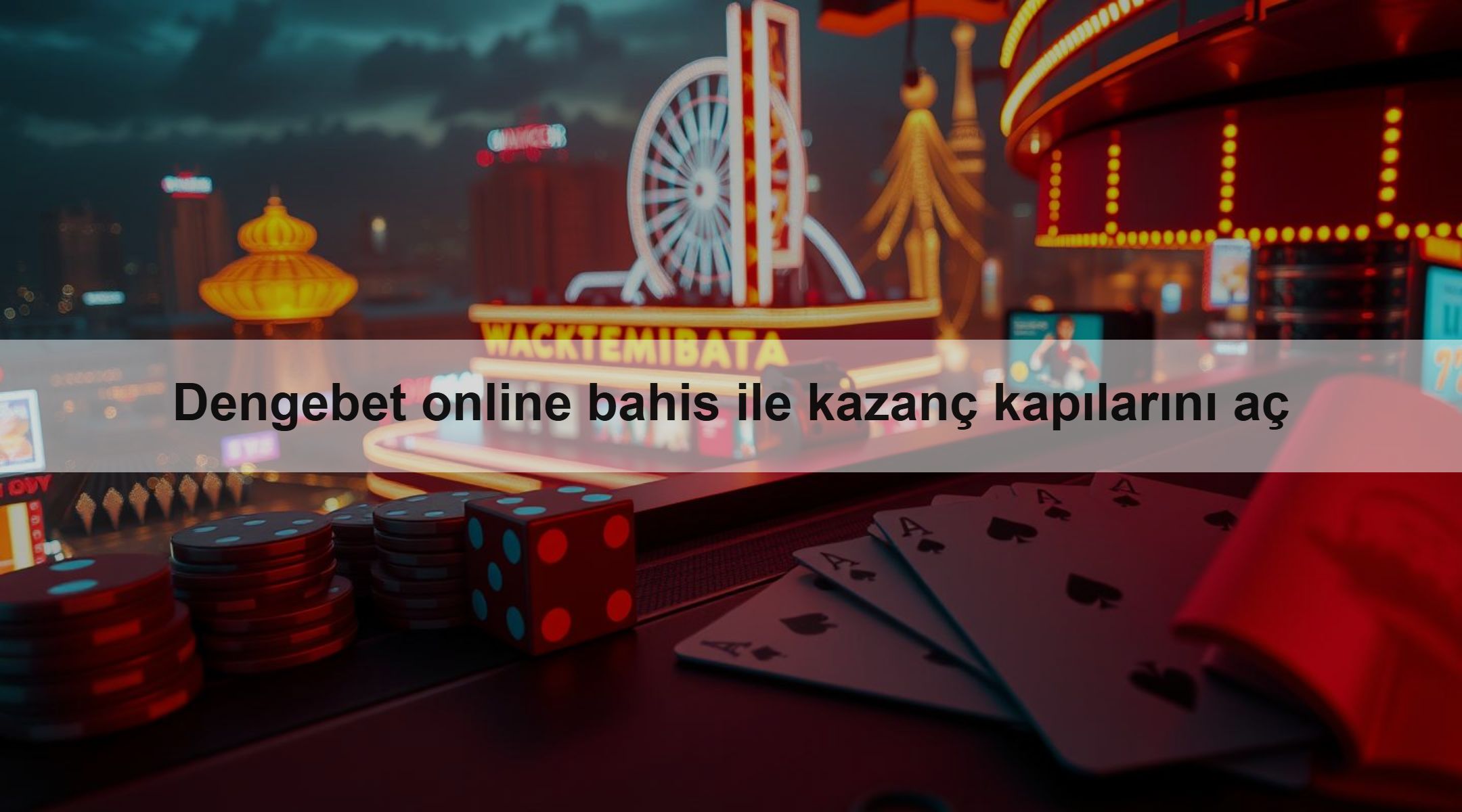 Dengebet online bahis ile kazanç kapılarını aç 1 Dengebet online bahis ile kazanç kapılarını aç